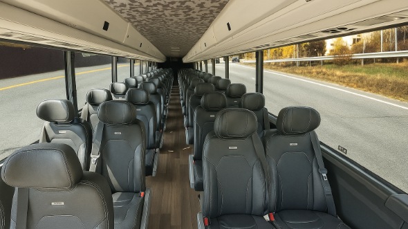 20 Passenger Minibus Interior