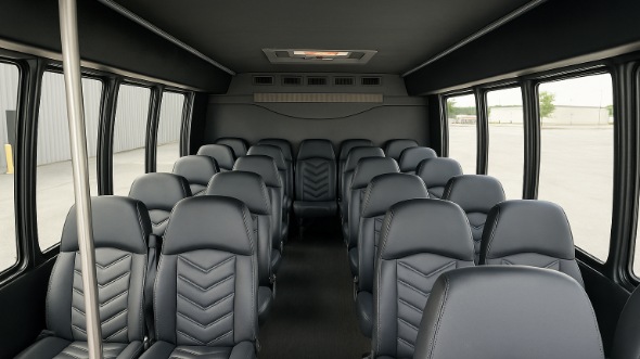 20 Passenger Minibus Interior