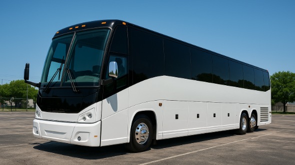 Exterior of Cave Spring Party Bus Company's 50 Passenger Party Bus in Cave Spring