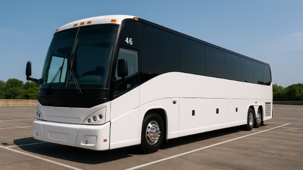 Exterior of Fairfax Party Bus Company's 50 Passenger Party Bus in Fairfax