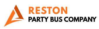 reston party bus company logo